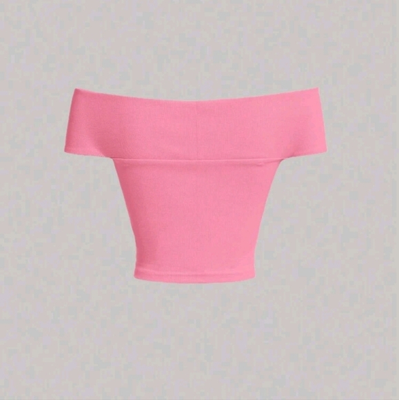 Women's Solid Color Off Shoulder Twist Minimalist Blouse, Casual Daily Wear - Picture 4 of 4